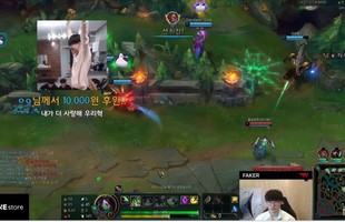 Trở lại stream sau 1 tuần vắng bóng vì nghi vấn chấn thương, Faker nhận mưa donate cùng lời nhắn từ fan: 'Faker cố lên!'