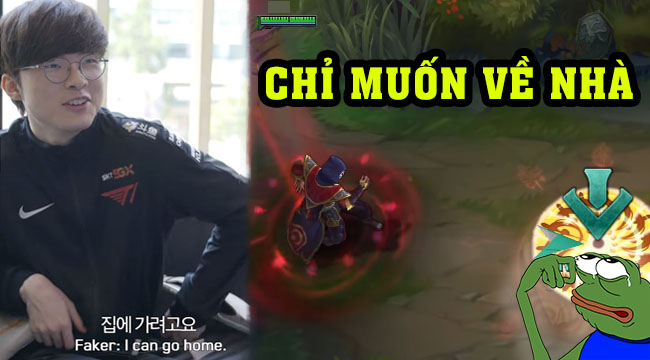 LMHT: Faker muốn có chiêu cuối của Twisted Fate chỉ để về nhà bất kỳ lúc nào!!!