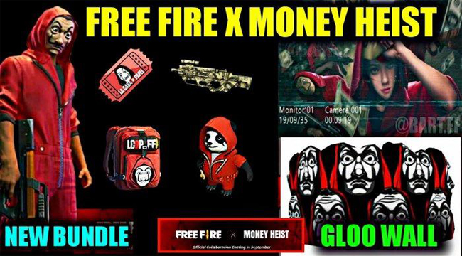 Garena Free Fire hợp tác với “Phi Vụ Thế Kỷ”  trong sự kiện Plan Bermuda