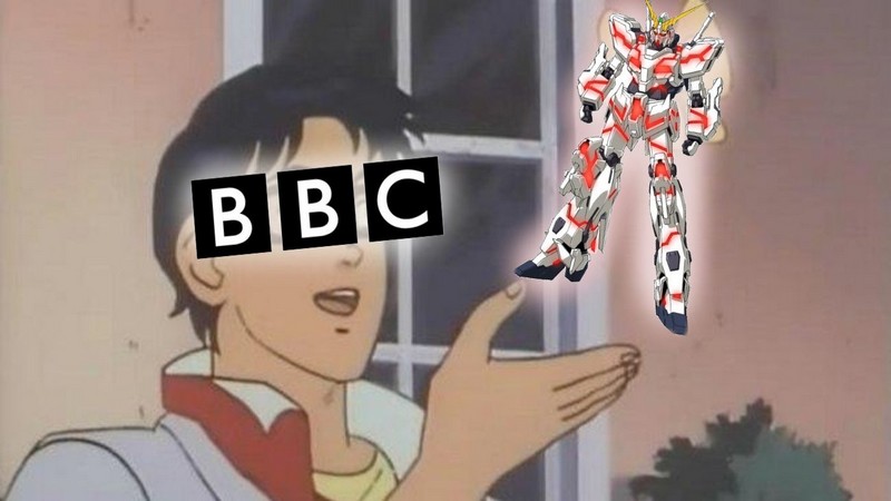 Rơi hàm khi phóng viên của BBC nhầm lẫn tượng Gundam là Transformer mà vẫn chém như thần