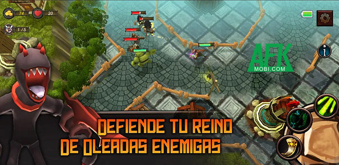 Guardians Keep – Tower Defense game phòng thủ tháp với phong cách đồ họa của Warcraft III