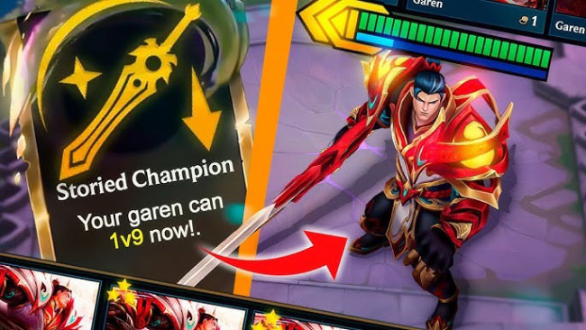 ĐTCL 15.1b: 2 Lõi Anh Hùng cho Malphite và Garen thật ra có lối build rất “dị”