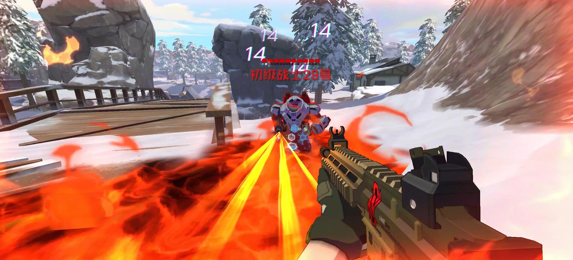 Nghía thử qua chế độ Battle Royale của Ace Force – dùng map tuyết không khác gì Vikendi