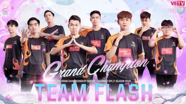 [Chung kết VCS Mùa Hè 2020] FL 3-2 GAM: Thi đấu gắn kết, Team Flash tiếp tục thống trị giải đấu VCS