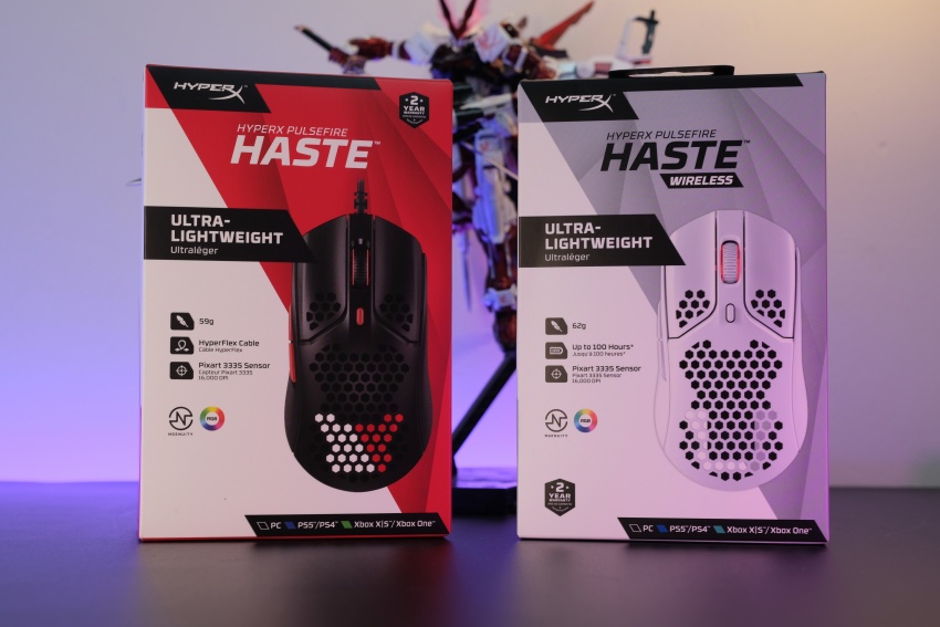 Đánh giá HyperX Pulsefire Haste, không dây hay có dây đều “tuyệt hảo”