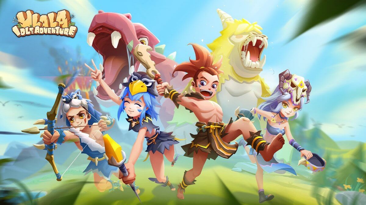 Ulala Idle Adventure: Cùng quay về thời đồ đá để săn bắt quái vật