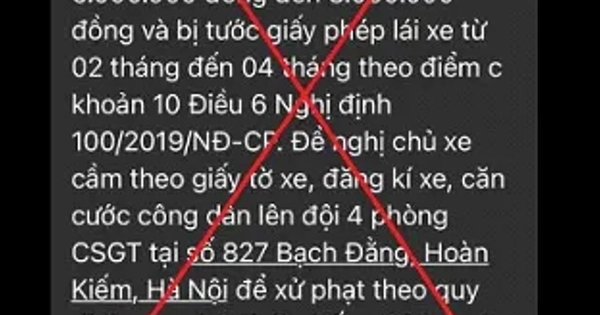 Cảnh báo thủ đoạn giả danh Cảnh sát giao thông xử phạt vi phạm giao thông