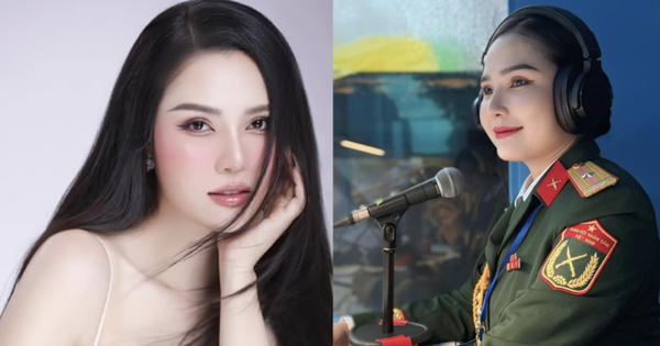 Sắc vóc không kém hoa hậu của Thiếu tá làm MC thuyết minh ở đại lễ 30/4 và 2/9
