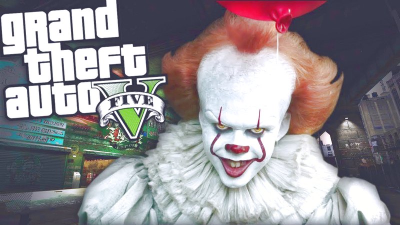 Đóng giả hề ma Pennywise, game thủ GTA 5 dọa người chơi khóc ra máu