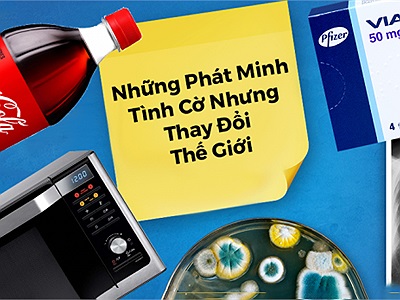 Các phát minh làm thay đổi thế giới nhưng lại ra đời ngẫu hứng như một trò đùa