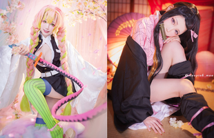 Lạc vào rừng mơ khi ngắm loạt ảnh cosplay mỹ nhân Kimetsu no Yaiba đẹp lụi tim