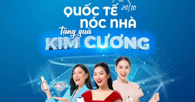 FA hay đã có chủ, 20/10 vẫn được VNPAY tặng quà kim cương