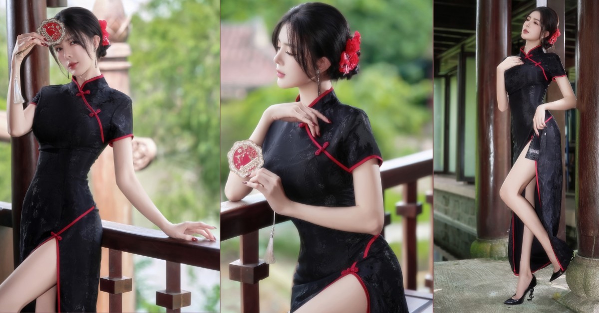 Lilly Luta “gây mê” với bộ ảnh xường xám gợi cảm