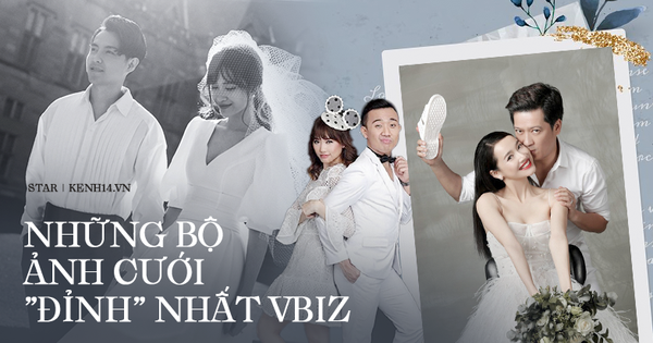 Showbiz rần rần đón tin hỷ, ngắm lại loạt ảnh cưới cực đỉnh của dàn sao Việt mà chỉ muốn 