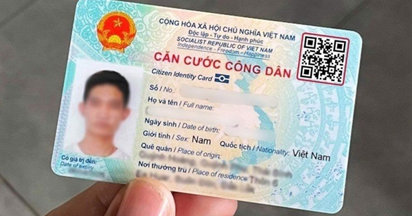 Công dân cần quét mã QR trên CCCD gắn chip để kiểm tra những thông tin này, nếu sai cần chỉnh sửa lại ngay