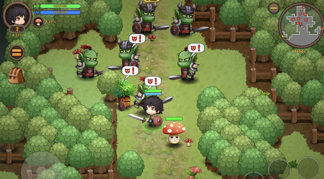 Mushroom Knight – tựa game đi cảnh siêu thú vị để giải trí