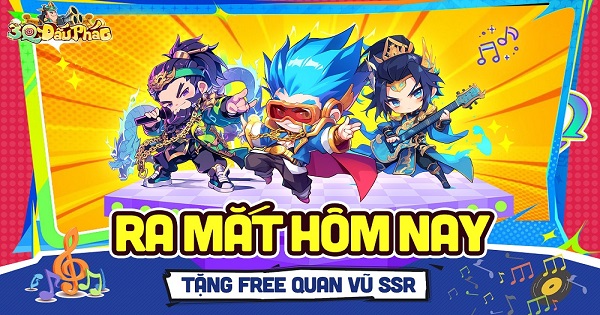 3Q Đấu Pháo – Game Tam Quốc thú vị độc nhất chính thức ra mắt với loạt giftcode