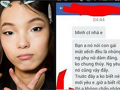 Cô gái lên mạng 