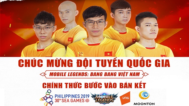 Đội tuyển quốc gia Mobile Legends: Bang Bang Việt Nam chính thức bước vào bán kết SEA Games 30