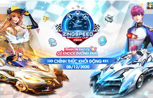 Chơi ZingSpeed Mobile, cơ hội nhận quà khủng khi tham gia giải đấu đua xe lớn nhất 2020