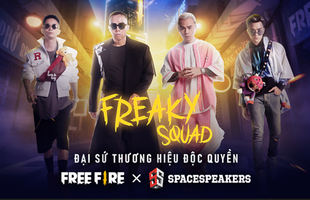 Free Fire hợp tác cùng bộ tứ Touliver, Binz, Rhymastic và SOOBIN trong dự án ra mắt bộ sưu tập mới