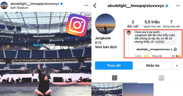 Jungkook (BTS) vừa lập tài khoản Instagram đã leo lên ngay top 1, soi tên lại càng sốc vì 