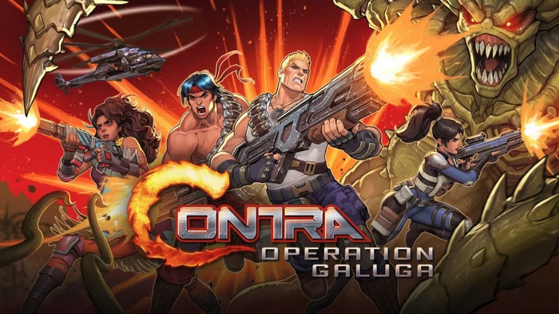 Konami tiết lộ sáu người hùng xuất hiện trong Contra: Operation Galuga