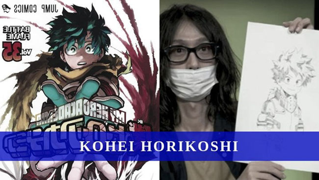 Tác giả My Hero Academia đã bắt đầu lên kế họach manga mới