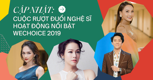 Cập nhật nhanh tình hình bình chọn nghệ sĩ hoạt động nổi bật WeChoice 2019: Hương Giang vững phong độ, Bảo Thanh, Nhật Kim Anh bứt phá