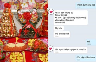 Nghe nhà gái thách cưới, chàng trai ngỡ ngàng đến tái mặt vì lễ vật 