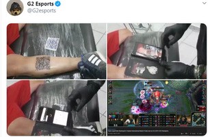 Bắt kịp thời đại 4.0, G2 Esports nâng cấp công nghệ 'cà khịa' bằng việc dùng QR Code