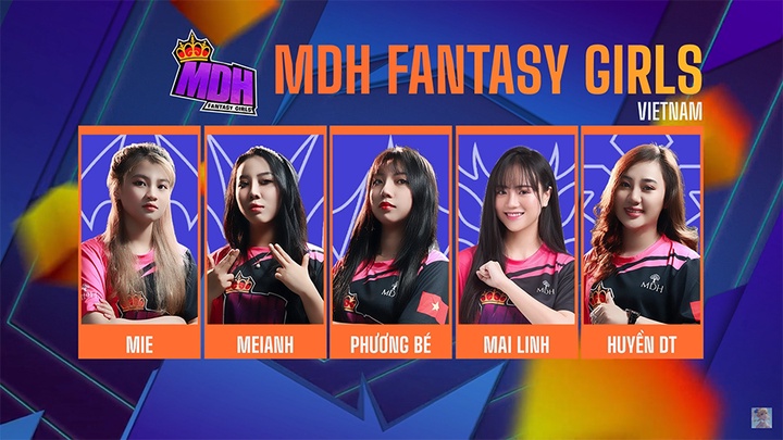 MDH Fantasy Girls giành quyền vào vòng chung kết Fbang SEA EC 2021