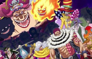 One Piece: Ngắm trọn ảnh dung mạo từ mẹ đến con của gia đình Charlotte do Big Mom đứng đầu