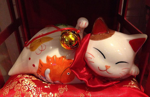 Nguồn gốc của mèo may mắn Maneki Neko