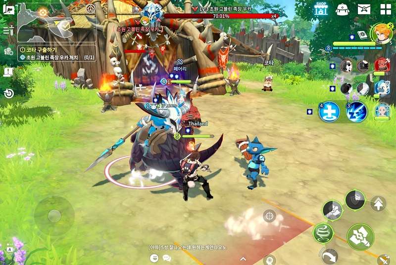 Summoners War Chronicles - Game nhập vai phiêu lưu thế giới mở chiến đấu quái vật ra bản quốc tế