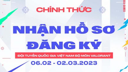 Chính thức mở đăng ký VĐV tham dự SEA Games 32 bộ môn Valorant