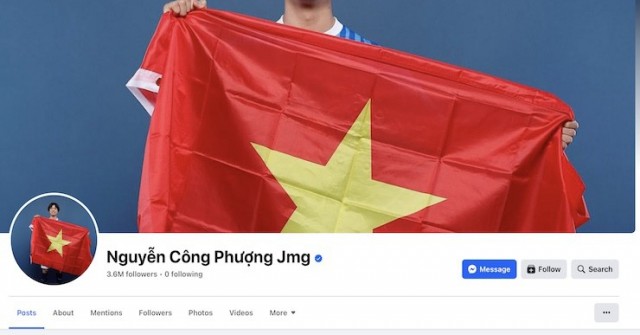 10 cầu thủ thế hệ vàng của Việt Nam có lượt theo dõi nhiều nhất trên Facebook