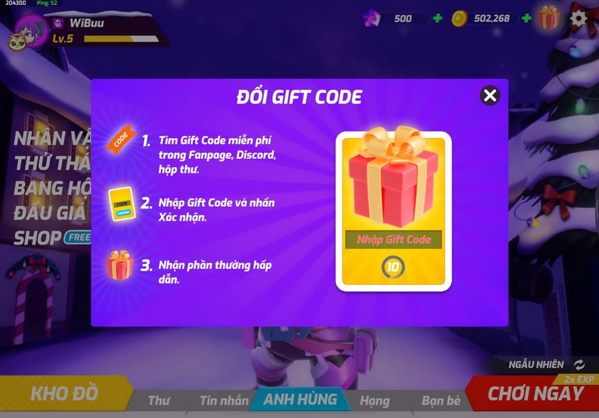 Hướng dẫn cách nhập và tổng hợp Giftcode AS Legends mới nhất năm 2024