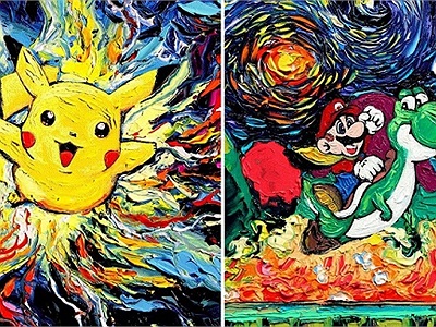 Sẽ ra sao khi những Pokemon, Mario...ngược thời gian trở về thế kỷ 19?