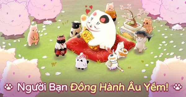 Cat Garden – Game mô phỏng quán ăn mèo dễ thương đã mở đăng kí sớm