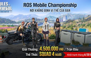 21h tối nay đón xem ROS Mobile Championship