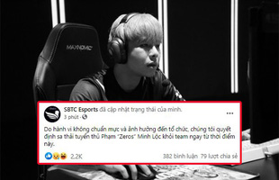 SBTC Esports sa thải Zeros, cộng đồng LMHT cũng 