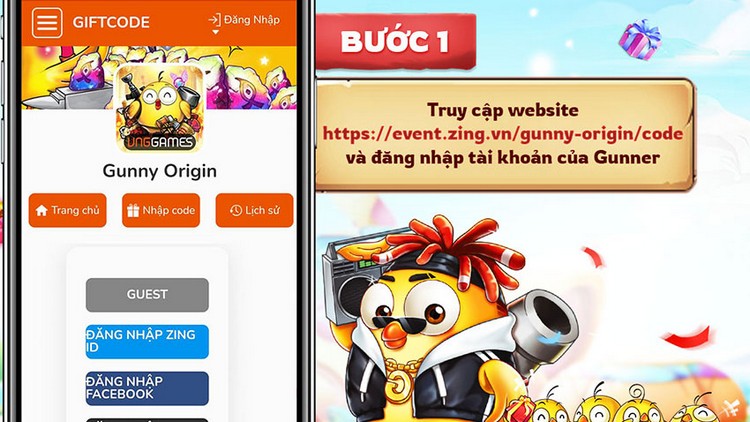 Ra mắt chính thức NPH VNG tặng loạt Giftcode Gunny Origin cho game thủ Việt Nam