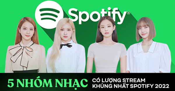 Top 5 nhóm nhạc Kpop có lượng stream khủng nhất Spotify 2022: BLACKPINK chỉ đứng thứ 3, sau cả BTS và một nhóm nhạc nữ khác?