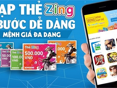 Đại lý thẻ Zing bán thẻ Zing trong cộng đồng mạng