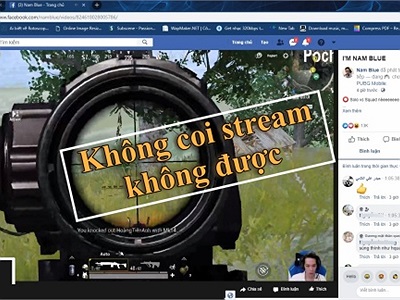 Nhiều game thủ kêu trời hỏi cách tắt luồng stream của Nam Blue trong vô vọng