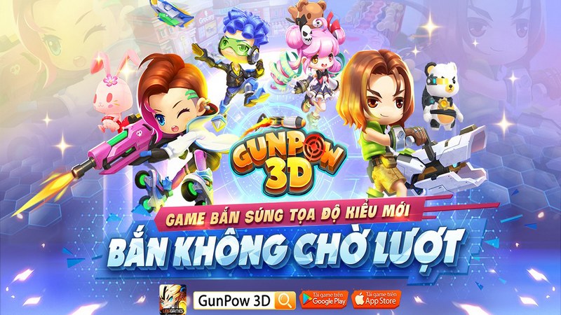 GunPow 3D mở cửa thử nghiệm từ hôm nay 7/5