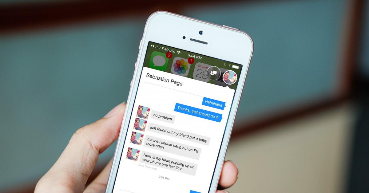 Cách bật bong bóng chat Messenger trên iPhone