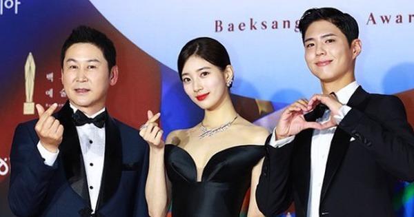 3 năm sóng đôi ở Baeksang, Park Bo Gum vẫn mặt như 