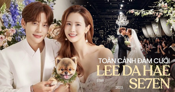 Toàn cảnh đám cưới Lee Da Hae - Se7en: Cô dâu bật khóc vì xúc động, Taeyang hát tặng tình ca, quy tụ dàn sao hoành tráng như lễ trao giải